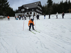 Ještě foto z lyžařského výcviku
